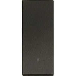 Vimar 30032. LG Традиционен кръстат ключ Linea, 1P 250 V~ 10 AX 1М, вгр. подсветка, Black, (VM30032.LG)