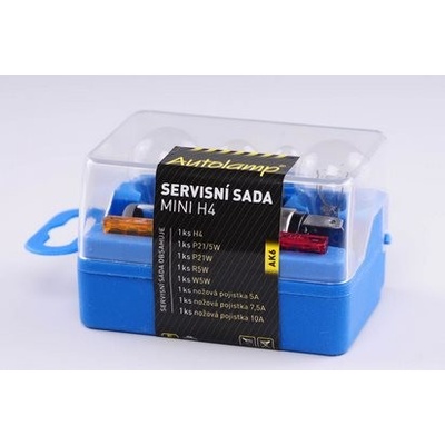 AUTOLAMP Sada žiaroviek MINI UNI H4 12V AK6
