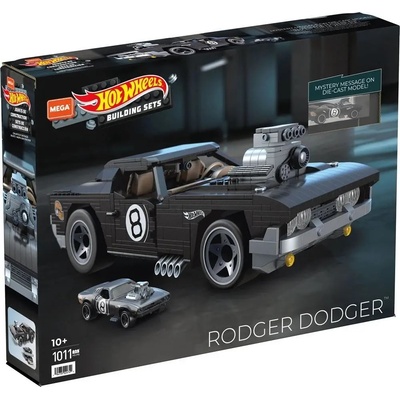 MEGA BLOKS Mega Construx Hot Wheels Rodger Dodger – Zboží Dáma MEGA BLOKS Mega Construx Hot Wheels Rodger Dodger – Zboží Dáma