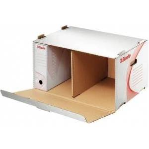 Esselte Pudlo archives bulk opened from above WHITE (128900)