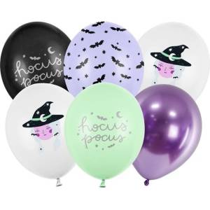 Party Deco Латексови Балони "Вещица" за Хелоуин (sb14p-327-000-6)