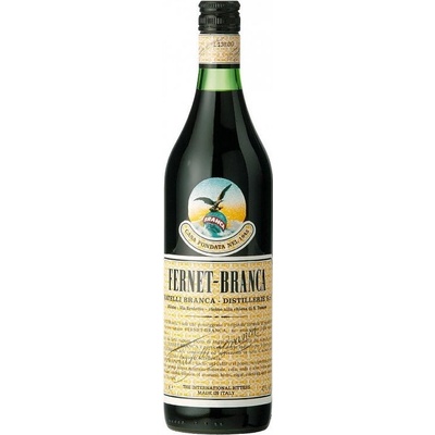 FERNET BRANCA 39% 1 l (čistá fľaša)