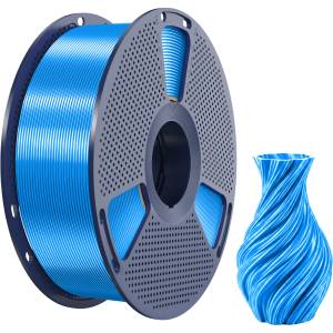 SUNLU Silk PLA+ 2.0 Shiny Blue - 1, 75 mm / 1000 g (6933582327767)