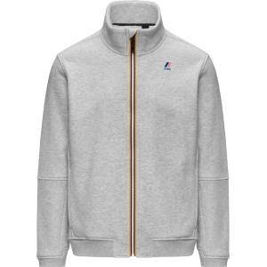 K-Way Мъжко ежедневно яке K-Way Pepin Brushed PC Casual jacket - Grey Mid Mel (003-3461-0412)