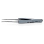 KNIPEX Прецизна пинсета с гумена дръжка esd 112мм knipex 60046 (92 21 12 esd)