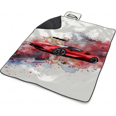 Sablio Plážová deka Ferrari Paint