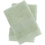 Catherine Lansfield Зелени памучни кърпи в комплект от 2 бр. от тери 30x30 cm Anti-Bacterial - Catherine Lansfield (TW/55660/W/FC2/SA)