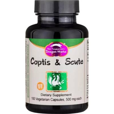 Dragon Herbs Coptis & Scute, 100 капсули, Dragon Herbs (004284 (428) DH)