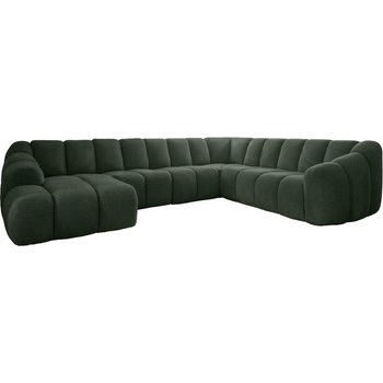 Miuform Тъмнозелен ъглов диван (десен ъгъл/U форма) Shell - Miuform (2950TA39)