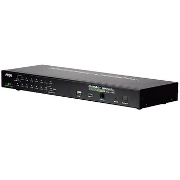 ATEN CS1716I-AT-G KVM превключвател Монтаж в сървърен шкаф Черен (CS1716i) (CS1716i)