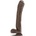 Blush Novelties Лепяща се отливка "dr. skin brown" 33 см. Гигант