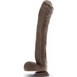 Blush Novelties Лепяща се отливка "dr. skin brown" 33 см. Гигант
