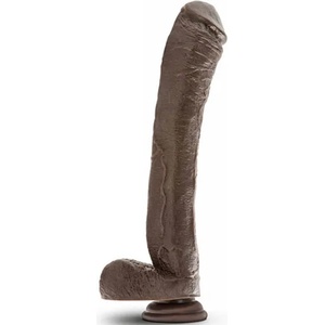 Blush Novelties Лепяща се отливка "dr. skin brown" 33 см. Гигант