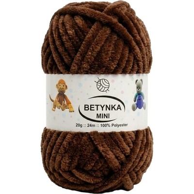 příze Betynka Mini 736 sametově čokoládová
