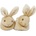 Rainbow Designs Бебешки пантофки Rainbow Designs - Peter Rabbit, 0-6 м (5014475013187)