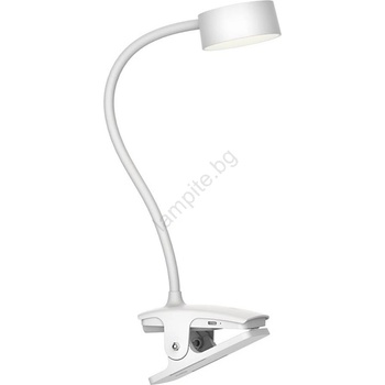 Top Light Top Light-LED сензорно регулируема настолна лампа с щипка BELLA LED/4, 8W/5V 3000-6500K бяла (TP1855)