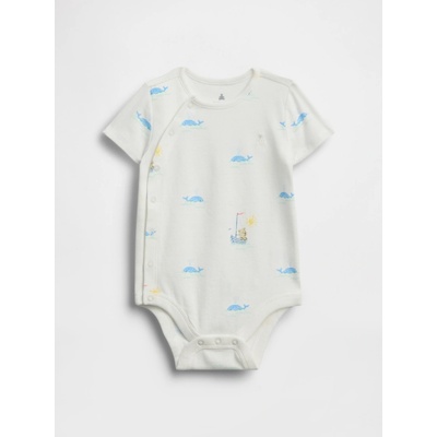 GAP Baby body s potiskem Bílá