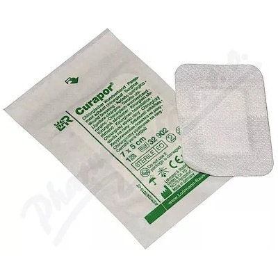 Curapor Transparent steril.7 x 5 cm/5 ks
