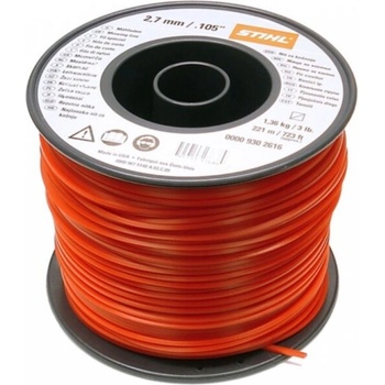 STIHL Корда stihl квадратна 2.7мм, 347м (00009302617)