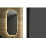 Gala Огледало с LED осветление Gala Eire 90x45 см, златно (G3851852)