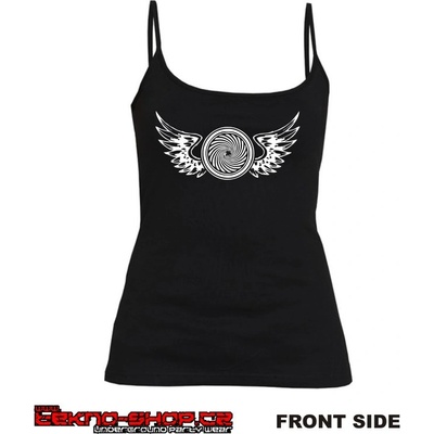 Teknoshop Wings Spiral tekno s potiskem červené – Zboží Dáma