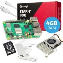 Zonepi oficiální sada s Raspberry Pi 5 (4GB RAM) + chladič + 32GB microSD + příslušenství 6509