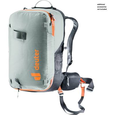 Deuter Лавинна раница с въздушна възглавница Deuter Alproof Lite 22 Avalanche airbag - Tin / Black - размер One Size (502-6721-0111)