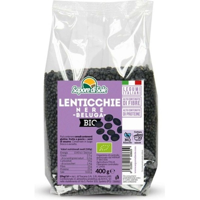 Sapore di Sole Bio čočka Beluga 400 g
