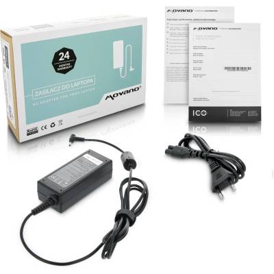 Movano Зарядно за лаптопи Asus Eee PC, 40W / 19V / 2, 10A / 2, 5mm x 0, 7mm (ZZ/AS1921)