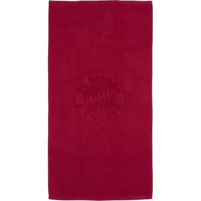 FC Bayern Mnichov osuška 70 x 140 cm červená