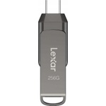 Lexar JumpDrive Dual Drive D400 256GB (LJDD400256G-BNQNG) Флаш памет