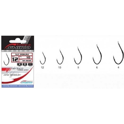 Shiro Háčky Aji Dosuki SB-10092 vel.4 10 ks