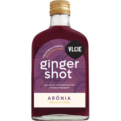 Vlčie Ginger Shot Arónia 200 ml