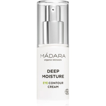 MÁDARA Cosmetics MÁDARA Deep Moisture озаряващ крем за околоочната зона против отоци и тъмни кръгове 15ml