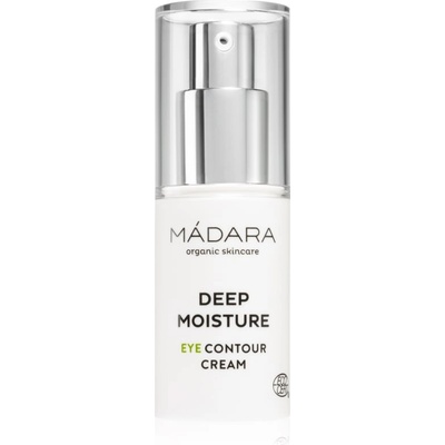 MÁDARA Cosmetics MÁDARA Deep Moisture озаряващ крем за околоочната зона против отоци и тъмни кръгове 15ml