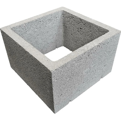 Tvarovka PRESBETON sloupková ST univerzální přírodní – 400 x 400 x 250 mm