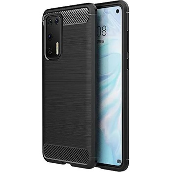 Image 1 of Huawei Anti Shock гръб Carbon за Huawei P40 Pro, Черен (3376)