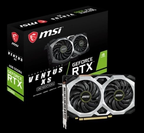 MSI GeForce RTX 2060 VENTUS XS 6G OC - Heureka.cz