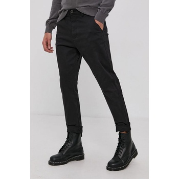 Solid Панталон ! solid мъжки в черно с кройка тип чино (21104324.799000)