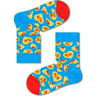 Чорапи Happy socks Pizza Love socks - Blue (Multicolor)