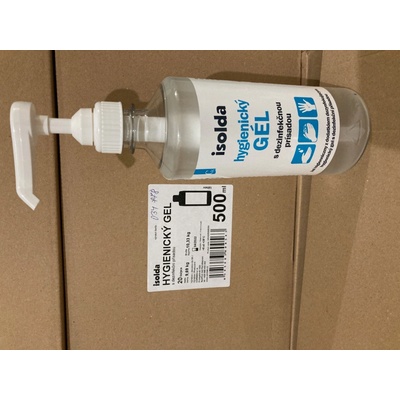 ISOLDA hygienický gél 20 x 500 ml