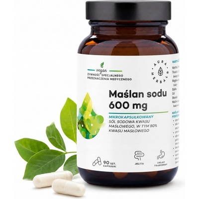 Máselník sodný mikrokapslovaný 600 mg 90 kapslí