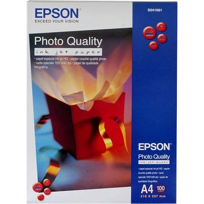 Epson S041061, A4, 102g/m2, матова, 100 листа, бял (S041061)