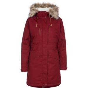 Trespass Дамски анорак Trespass Womens Faithful Waterproof Parka - Merlot