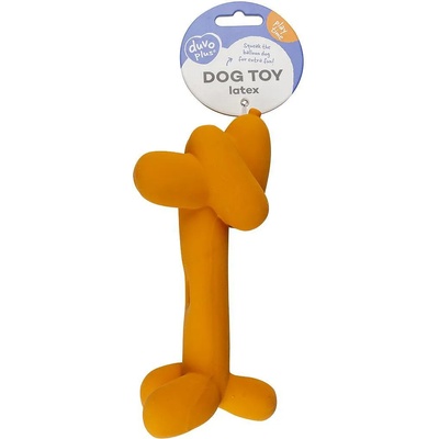 Duvo Plus - Играчка за кучета - латексов балон във форма на дакел, 18Х5, 5Х8 см