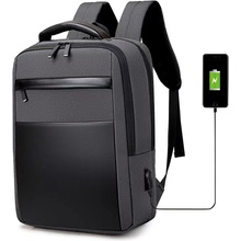 DeTech Batoh pro notebook Power Backpack BP-12, 15.6", šedá