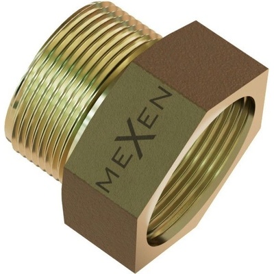 Mexen BRASS редукция с външна и вътрешна резба, месингова 1/2 GW x 1/2 GZ - W97419-1212 (W97419-1212)