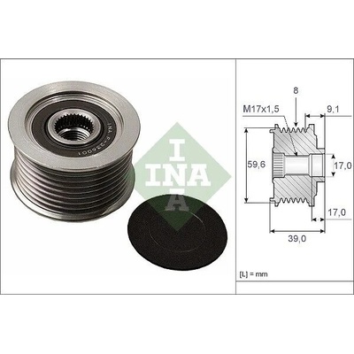 Předstihová spojka Schaeffler INA 535 0049 10 (535004910)