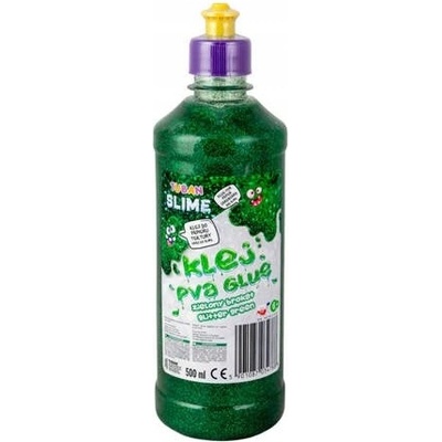 PVA Tuban ZELENÉ GLITROVÉ LEPIDLO 500ml na výrobu Slime