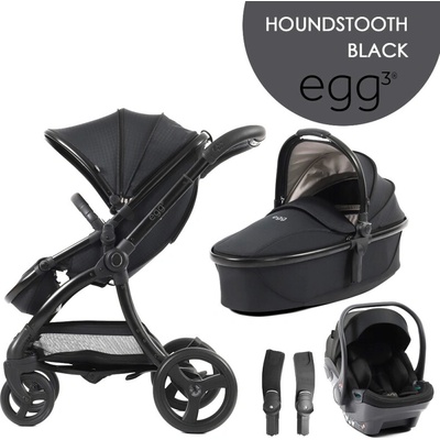 BabyStyle kombinovaný Egg3 set 4 v 1 Houndstooth Black Special Edition 2025